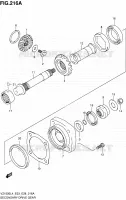 DRIVESHAFT for Suzuki BOULEVARD 1500 2014