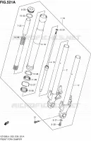 FRONT FORK for Suzuki BOULEVARD 1500 2014