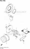 OIL PUMP for Suzuki BOULEVARD 1500 2014