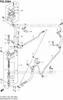 REAR MASTER CYLINDER for Suzuki BOULEVARD 1500 2014