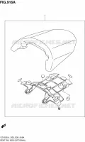 SEAT COWL (OPTIONAL) for Suzuki BOULEVARD 1500 2014