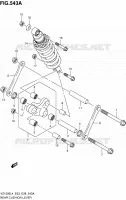 SHOCK ABSORBER LINKAGE (VZ1500L4 E03) for Suzuki BOULEVARD 1500 2014