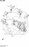 THROTTLE BODY (VZ1500L4 E28) for Suzuki BOULEVARD 1500 2014