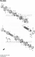 TRANSMISSION for Suzuki BOULEVARD 1500 2014