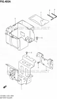 BATTERY BOX   TOOLS for Suzuki BOULEVARD 1500 2014