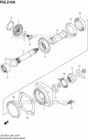 DRIVESHAFT for Suzuki BOULEVARD 1500 2014