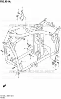 FRAME for Suzuki BOULEVARD 1500 2014