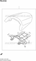 SEAT COWL (OPTIONAL) for Suzuki BOULEVARD 1500 2014