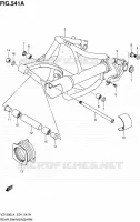 SWINGARM for Suzuki BOULEVARD 1500 2014