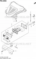 TAIL LIGHT ASSY for Suzuki BOULEVARD 1500 2014
