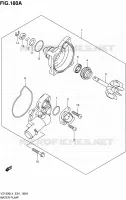 WATER PUMP for Suzuki BOULEVARD 1500 2014