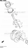 CRANKSHAFT for Suzuki BOULEVARD 1800 2014