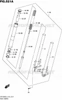 FRONT FORK for Suzuki BOULEVARD 1800 2014