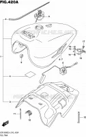 FUEL TANK for Suzuki BOULEVARD 1800 2014
