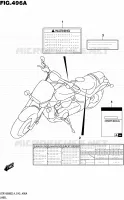 LABEL for Suzuki BOULEVARD 1800 2014