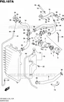 RADIATOR HOSE for Suzuki BOULEVARD 1800 2014