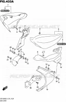 REAR FAIRING for Suzuki BOULEVARD 1800 2014