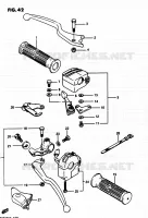 SWITCHES for Suzuki QUADRUNNER 250 1985