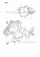 CASING for Suzuki QUADRACER 250 1991