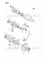 EXHAUST VALVE for Suzuki QUADRACER 250 1991