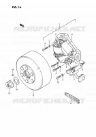 IGNITION for Suzuki QUADRACER 250 1991