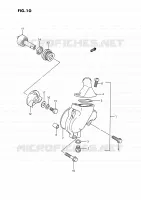WATER PUMP for Suzuki QUADRACER 250 1991