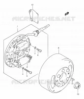 IGNITION for Suzuki QUADSPORT 80 2002