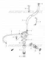 OIL PUMP for Suzuki QUADSPORT 80 2002