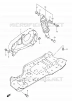 SHOCK ABSORBER for Suzuki QUADSPORT 80 2002