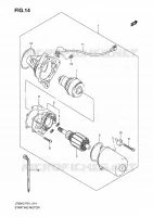 STARTER MOTOR for Suzuki QUADSPORT 80 2002