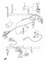 WIRING HARNESS for Suzuki QUADSPORT 80 2002