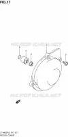 ALTERNATOR COVER for Suzuki KINGQUAD 400 2012