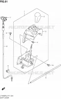 GEAR LEVER for Suzuki KINGQUAD 400 2012