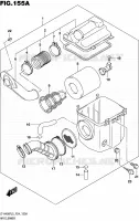 AIR FILTER for Suzuki KINGQUAD 400 2015