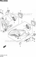 HEADLIGHT for Suzuki KINGQUAD 400 2015