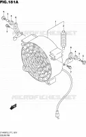 COOLING FAN for Suzuki KINGQUAD 400 2015