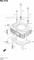 CYLINDER for Suzuki KINGQUAD 400 2015