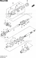DRIVESHAFT (LT A400FZL5 P17) for Suzuki KINGQUAD 400 2015