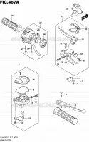 HANDGRIPS   LEVERS  for Suzuki KINGQUAD 400 2015