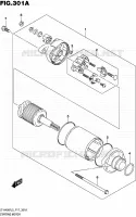STARTER MOTOR for Suzuki KINGQUAD 400 2015