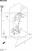 GEAR LEVER for Suzuki KINGQUAD 400 2016