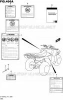 LABEL for Suzuki KINGQUAD 400 2016