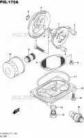 OIL PUMP for Suzuki KINGQUAD 400 2016