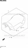 SEAT for Suzuki KINGQUAD 400 2016