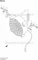 COOLING FAN for Suzuki KINGQUAD 400 2014