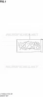GASKET SET for Suzuki KINGQUAD 400 2014