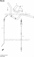 HANDLEBAR for Suzuki KINGQUAD 400 2014