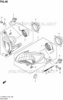 HEADLIGHT for Suzuki KINGQUAD 400 2014