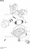 OIL PUMP for Suzuki KINGQUAD 400 2014
