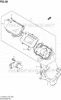 SPEEDOMETER (LT A400L4 P33) for Suzuki KINGQUAD 400 2014